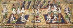莫高窟第二二〇窟南壁［舞楽図]