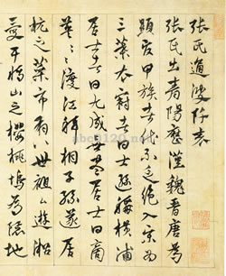 張氏通波阡表巻